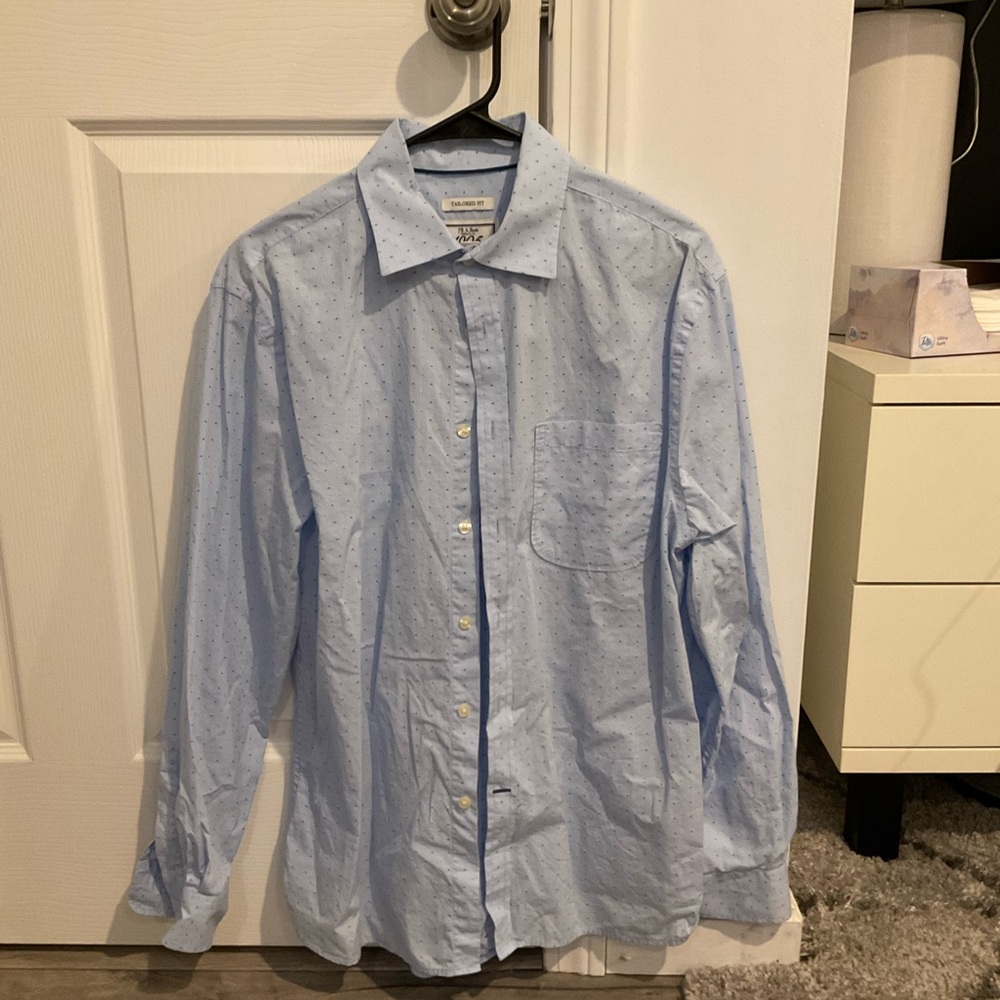 Banana Republic Blue Casual Button Down Shirt